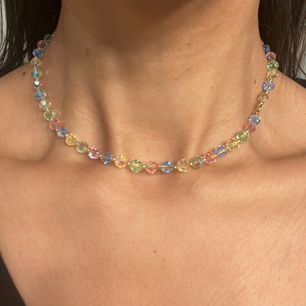 Never Worn Multi-Colored Beaded Necklace. - image 2